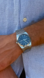 Montre OLURÉ Rivoli Bleu – acier, design minimaliste